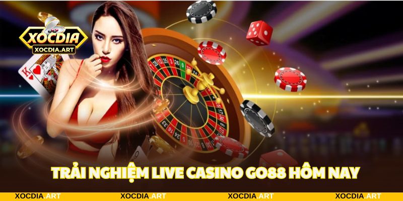 Tham gia vào sảnh live casino để khám phá nhiều niềm vui