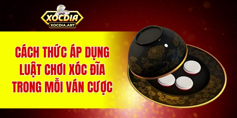 Cách thức áp dụng luật chơi xóc đĩa trong mỗi ván cược